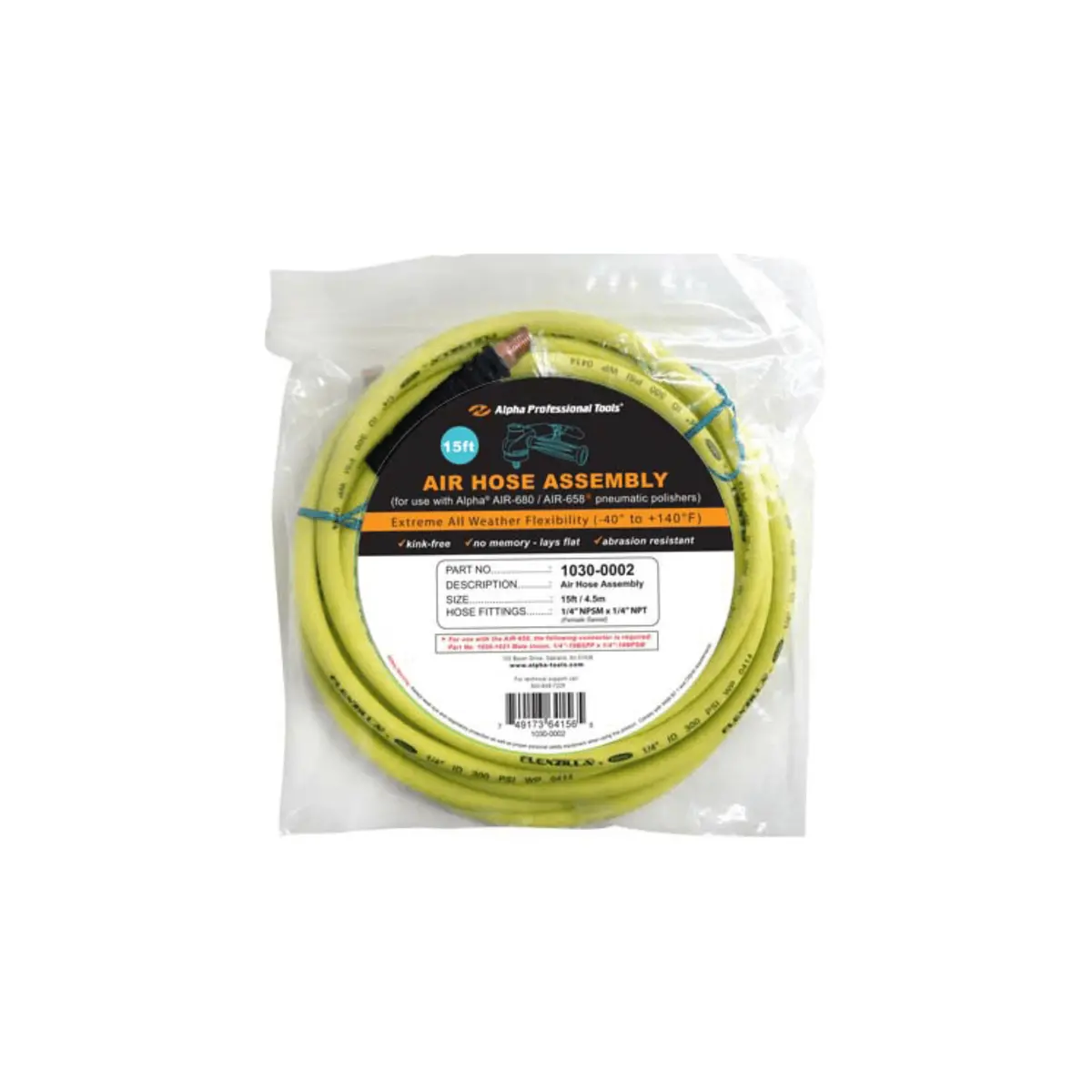 Alpha Air Hose 40Ft. 1