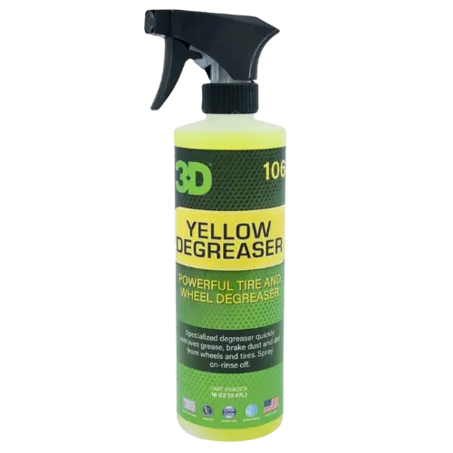 3D Yellow Degreaser - Tire & Trim Cleaner 1