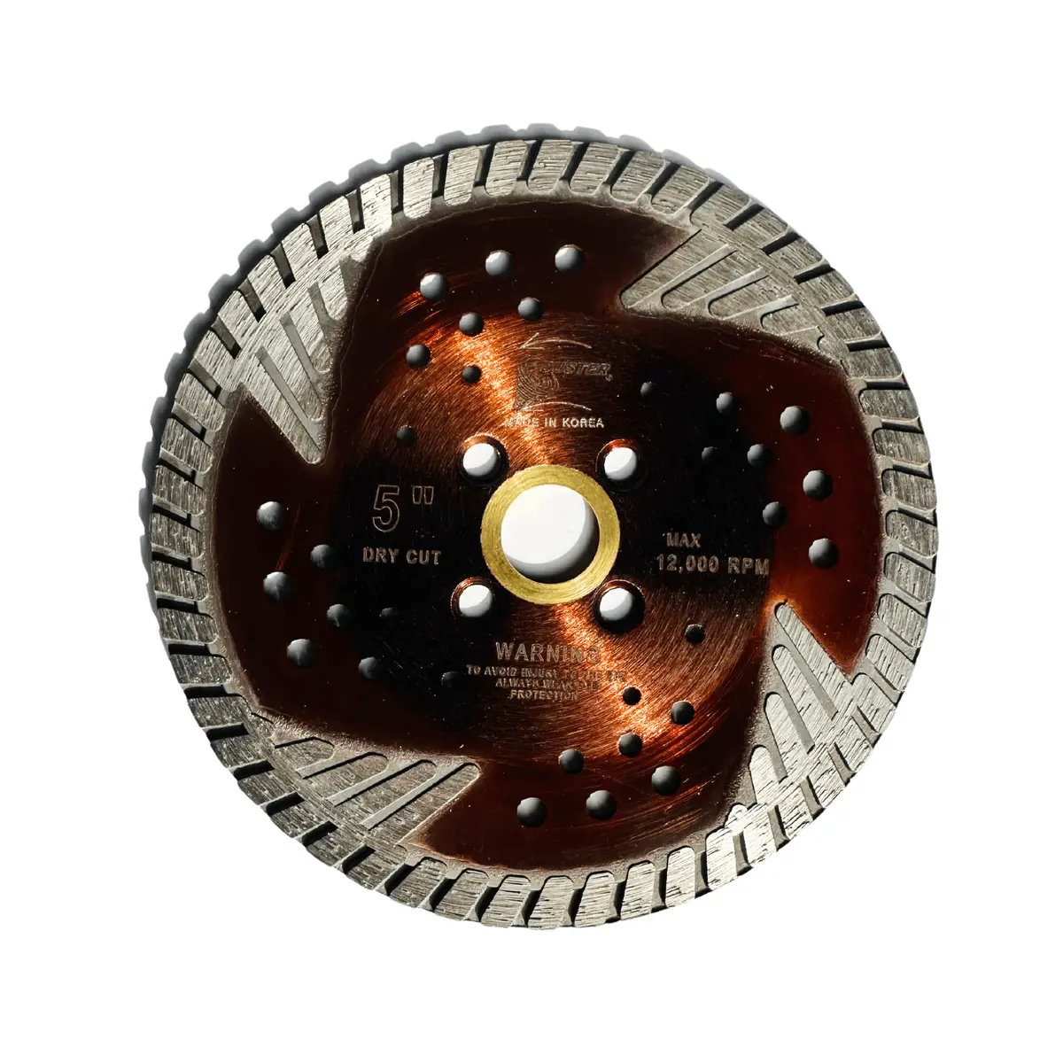 Duster 5" Super Premium Side Diamond Turbo Blade 1