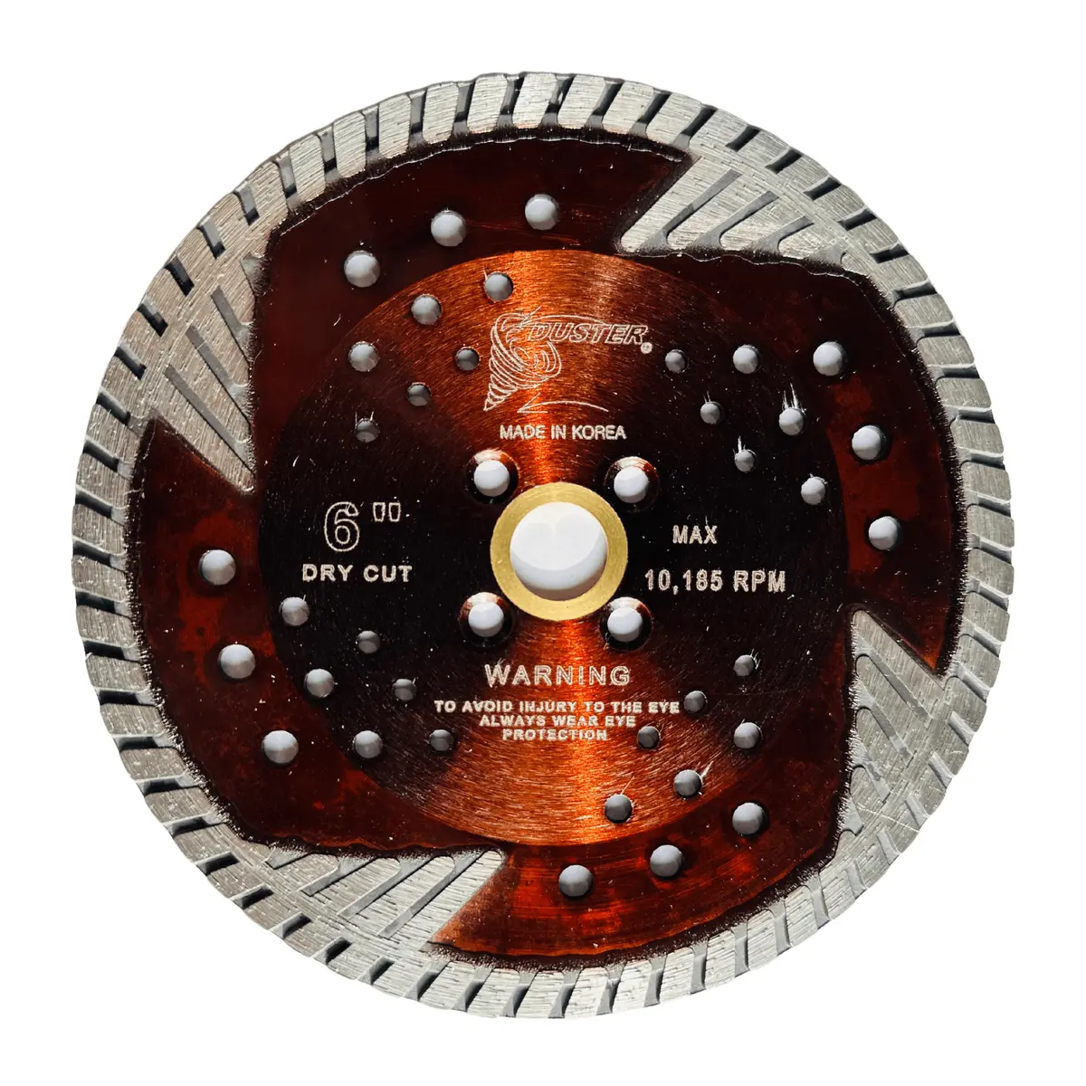 Duster 6" Super Premium Side Diamond Turbo Blade 1