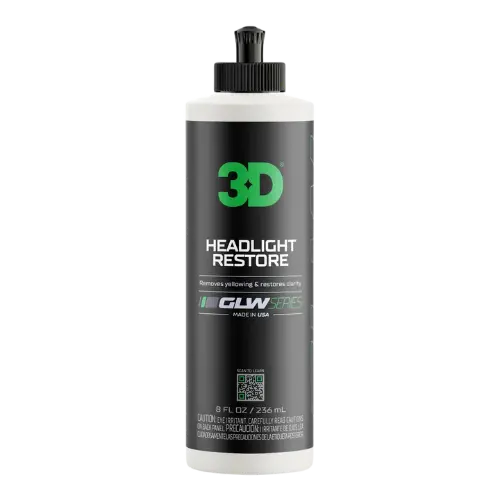 3D Glw Series Headlight Restore 8Oz 1