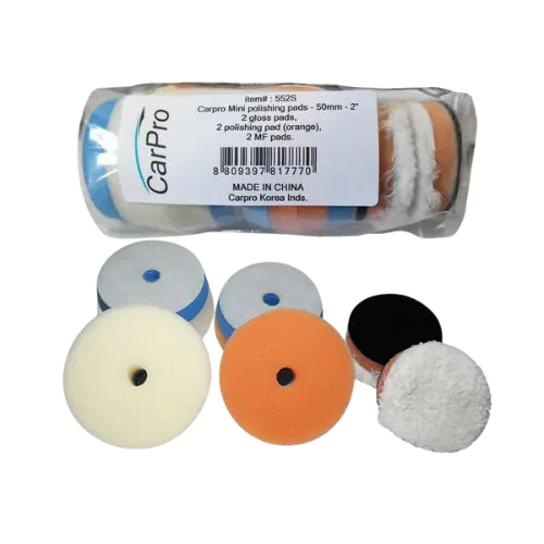 Carpro Mini Pad 2" Set - 6 Pads 1