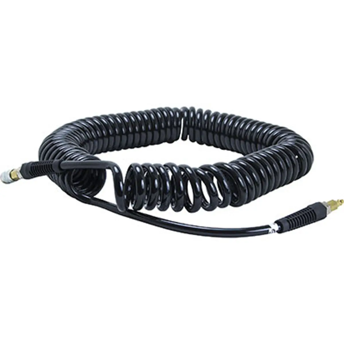 Pirate Brand - Bullard®, Air Supply Hose, Starter/Extension, V5kf Kink Free, 3/8" Id, 1/4" Industrial Interchange, Black 1