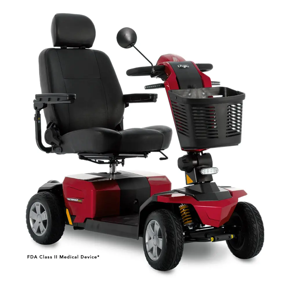 New Pride Mobility Victory Lx Sport 4-Wheel Mobility Scooter | Max Speed 8 Mph | 400 Lbs Weight Capacity 1