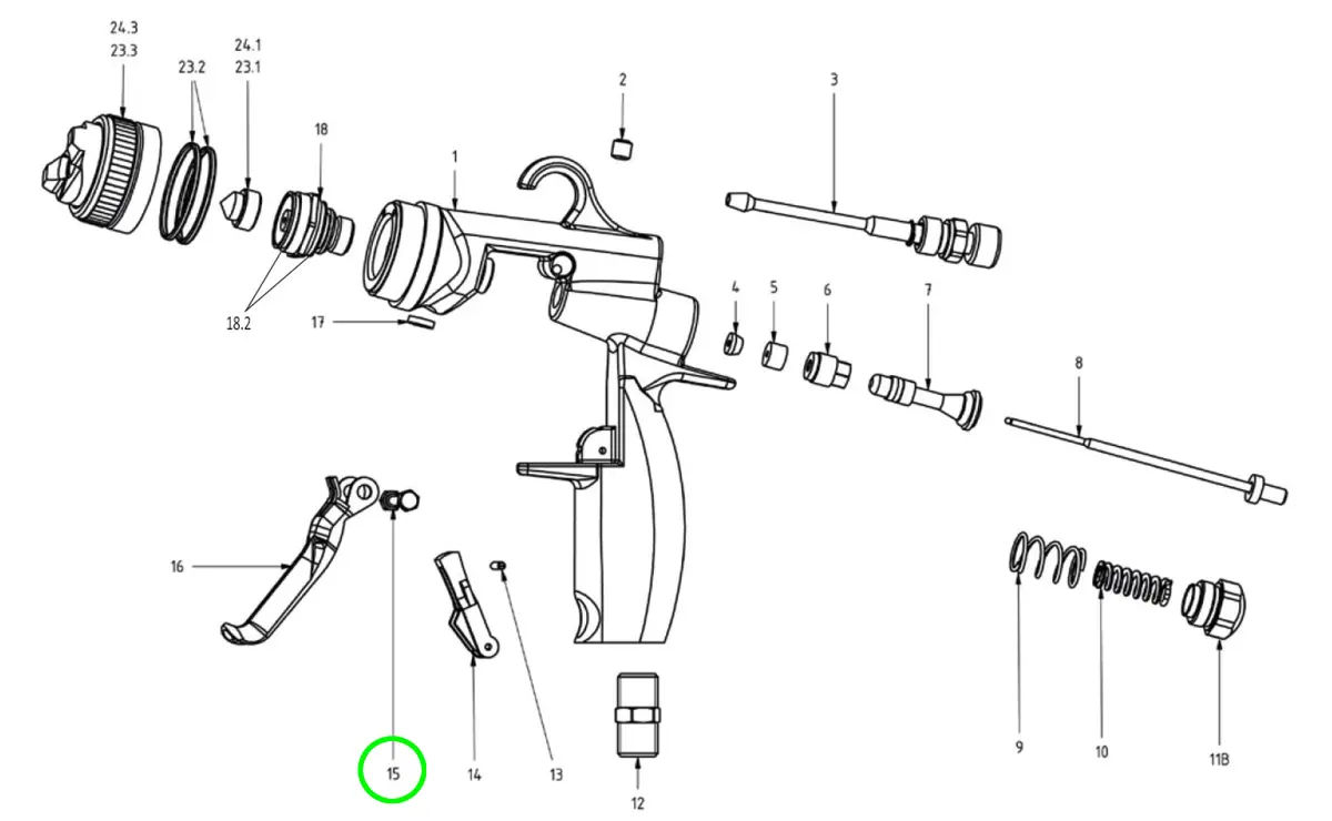 Viper® Trigger Pin 1