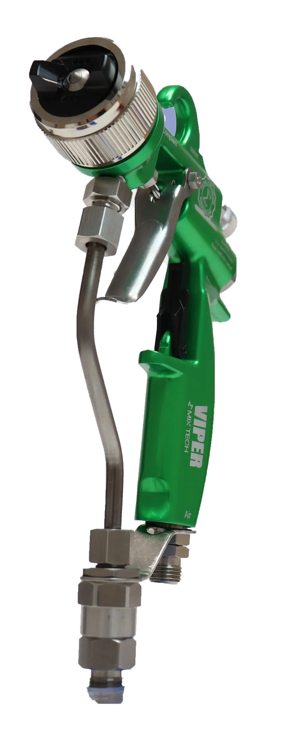 Tfs Label Air-Assist-Airless (Aaa) 14:1 Peak™ Pump - Cart With Compressor (V Packing) With Viper® Aaa Spray Gun 8