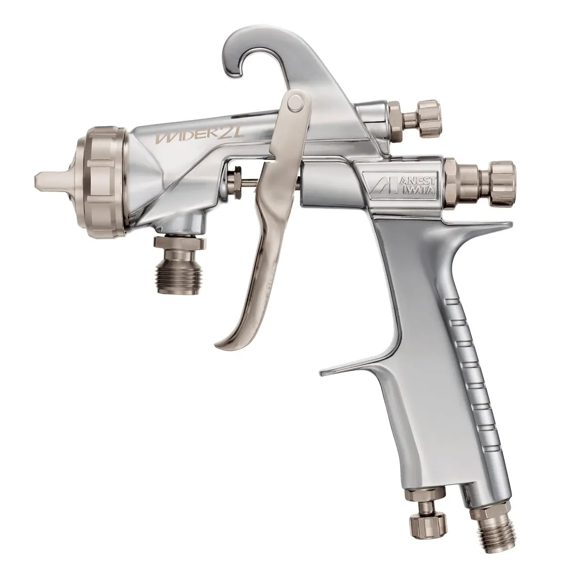 Anest Iwata Wider2l Pressure Feed Spray Gun - Hvlp Compliant 1