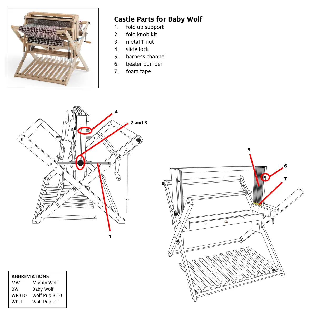 Slide Locks For Wolf 1