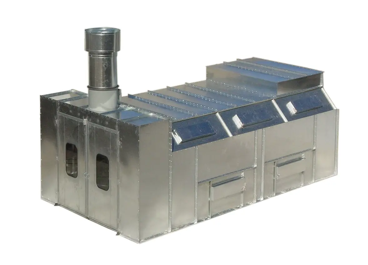 Total Finishing Xl Automotive Semi-Downdraft Tower Paint Spray Booth 1