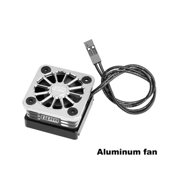 6061-T6 Alloy Esc High Speed Cooling Fan 20000 Rpm (Bl-2S: 3383 And Velineon Vxl-3S: 3355R) Xrtm051fan 1