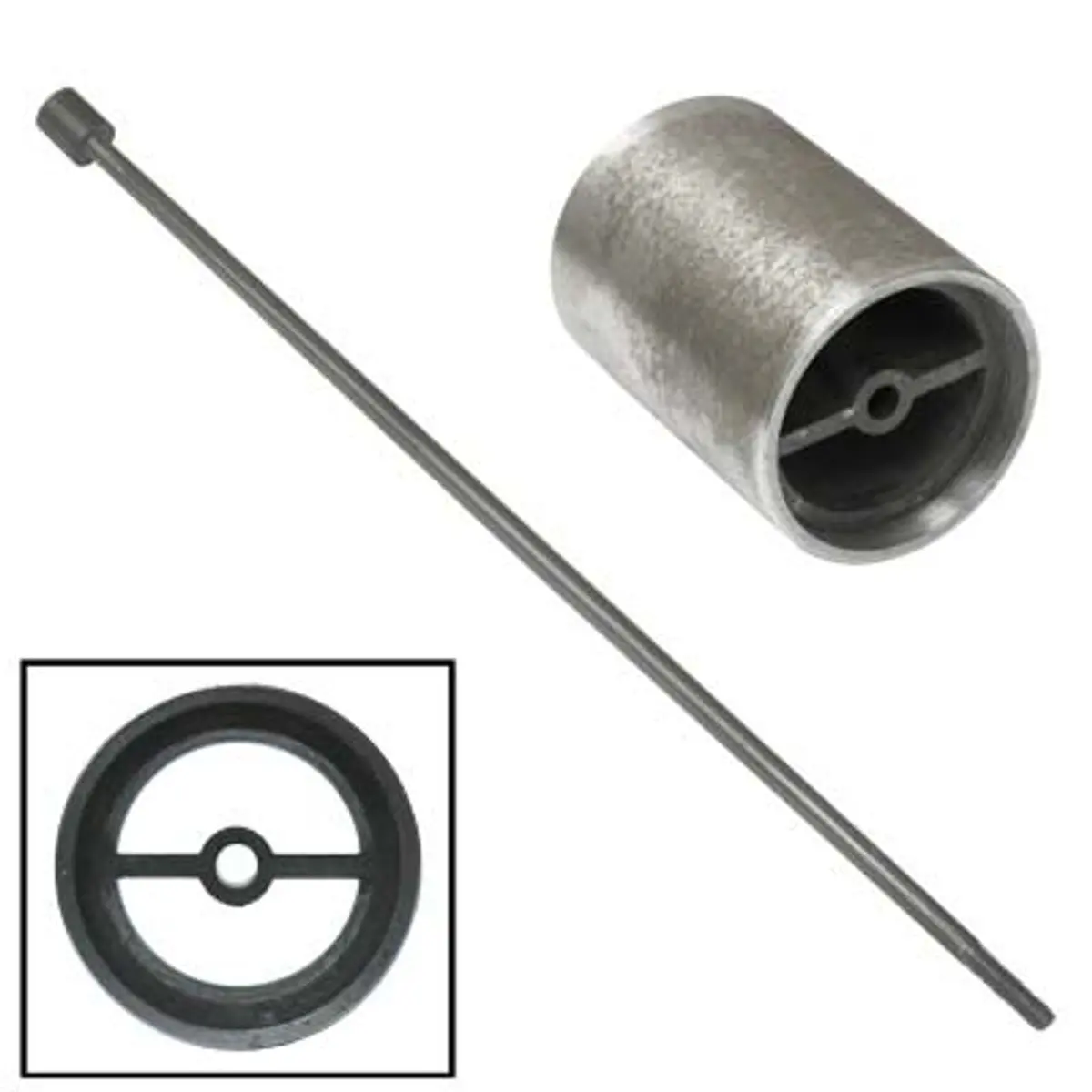 Pirate Brand - Stem Support Assembly W/ Throat Rod & Tip, Large Pipe Blaster 1