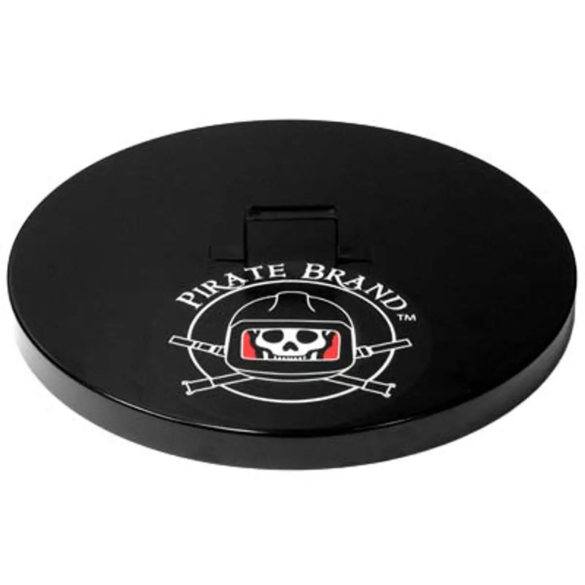 Pirate Brand - Lid, 16" Dia, W/ Handle, Powder Coated Black 1