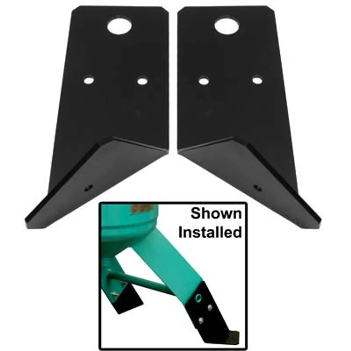 Pirate Brand - Clemco/Zero Style, Leg Pads (2) 1