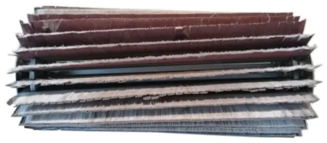 Sarmax Set Of 4 Brushes For Denibbing With Abrasive Inserts (Different Grains); Cheyenne Model Sp4-400 1