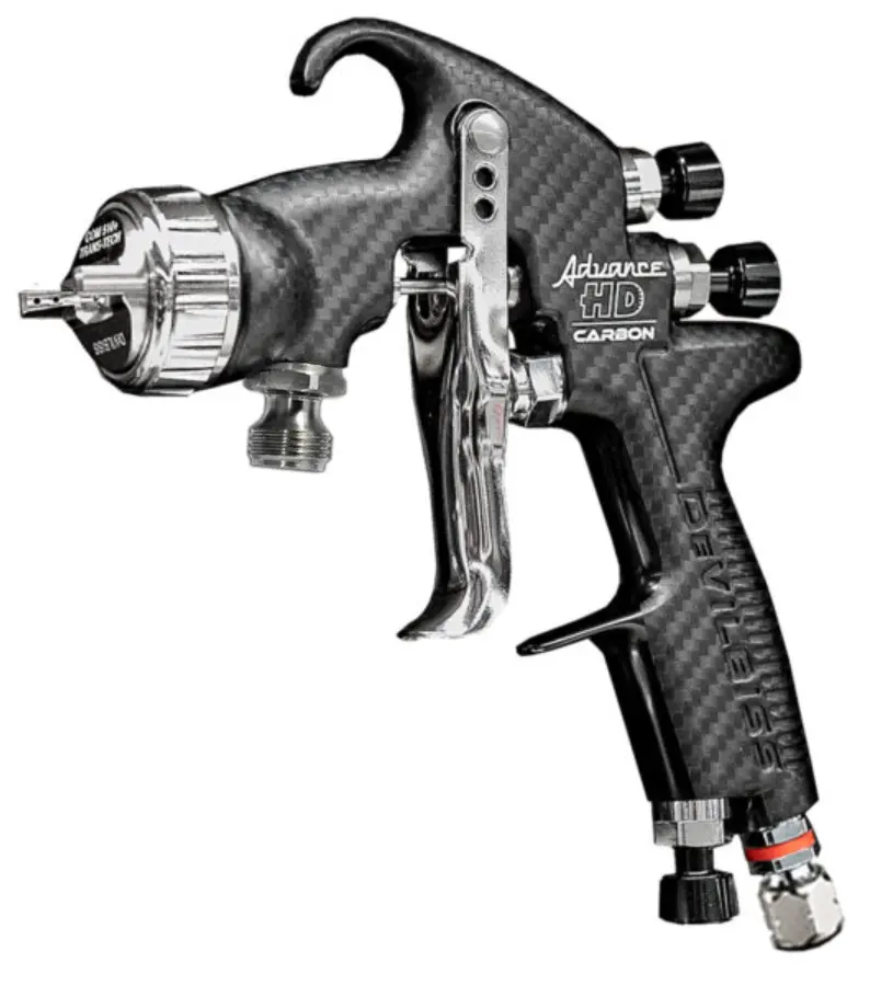 Devilbiss Advance Hd Carbon Pressure Feed Spray Gun 1