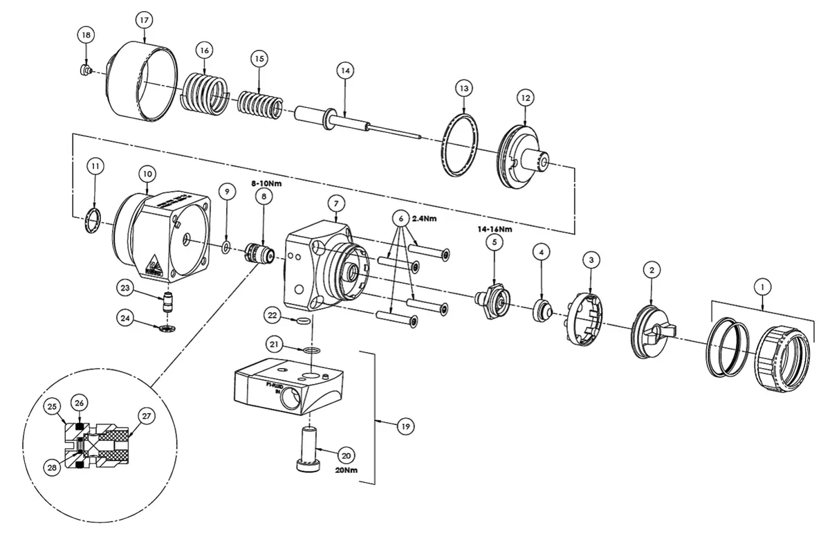 Binks Ag-364 Spare Parts 1