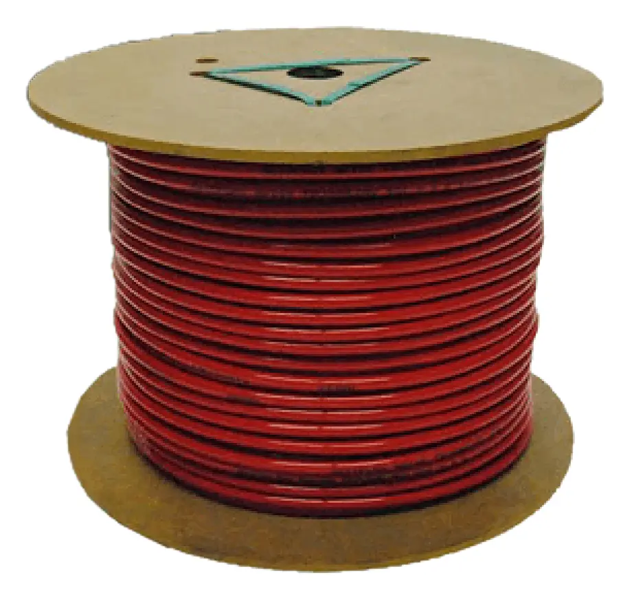 1/4”  Air Hose - Red (200 Psi) - By The Foot - Fittings: Not Included 1