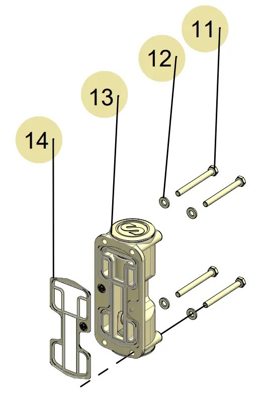 Samoa Upxxr-Am-1A0 Air Valve Module, Aluminum 1