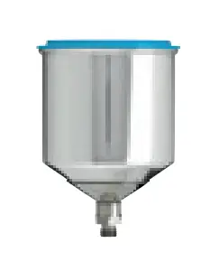 Anest Iwata 400Ml Aluminum Gravity Cup 1