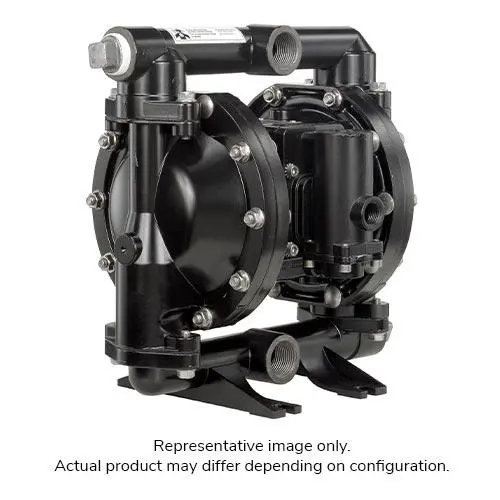 Exp Series 1" Metallic Diaphragm Pump, 52 Gpm, Aluminum Center, Aluminum Wetted Parts, Ss Hardware, Aluminum Seat, Ptfe Ball, Ptfe/Santoprene Diaphragm 1