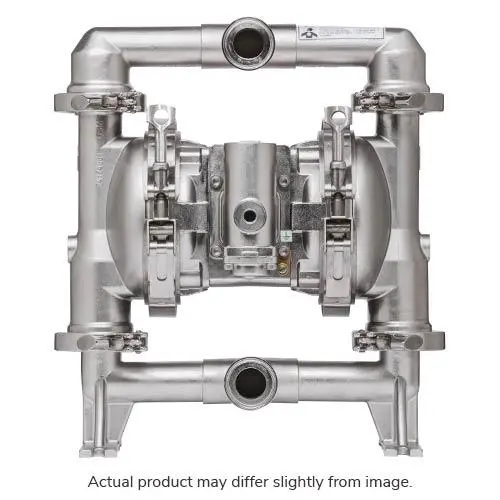 Exp Series 1" Fda Diaphagm Pump, 54 Gpm, 316 Ss Center, Sanitary Tri-Clamp Flange Ports, 316L Ss Caps & Manifold, Ss Hardware, 316L Ss Seat, Ptfe Ball, Ptfe/Santoprene Diaphragm 1