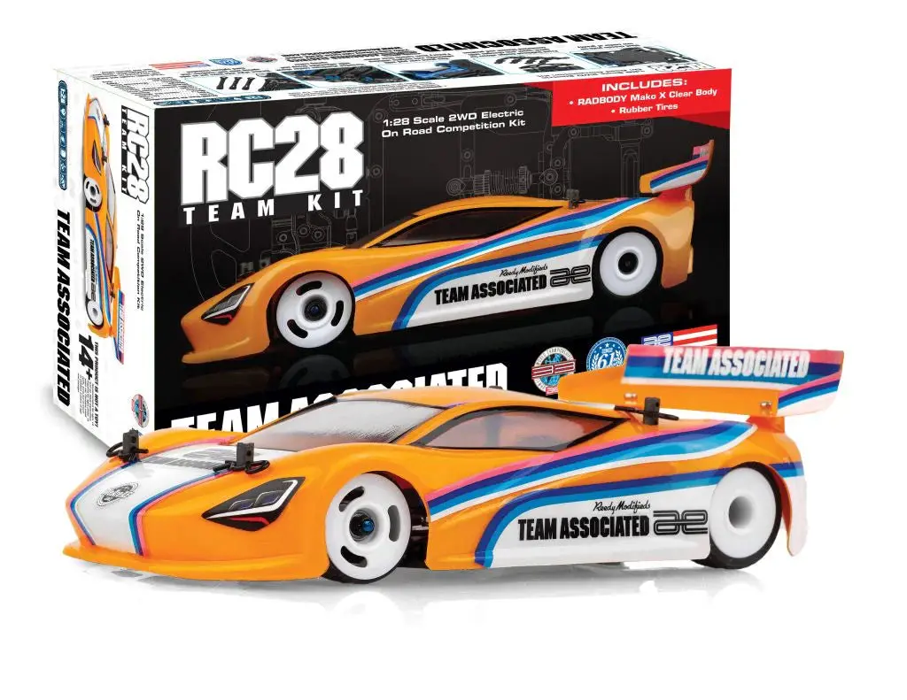Associated 20168 1:28 Scale 2Wd Electric On Road Competition Kit 1