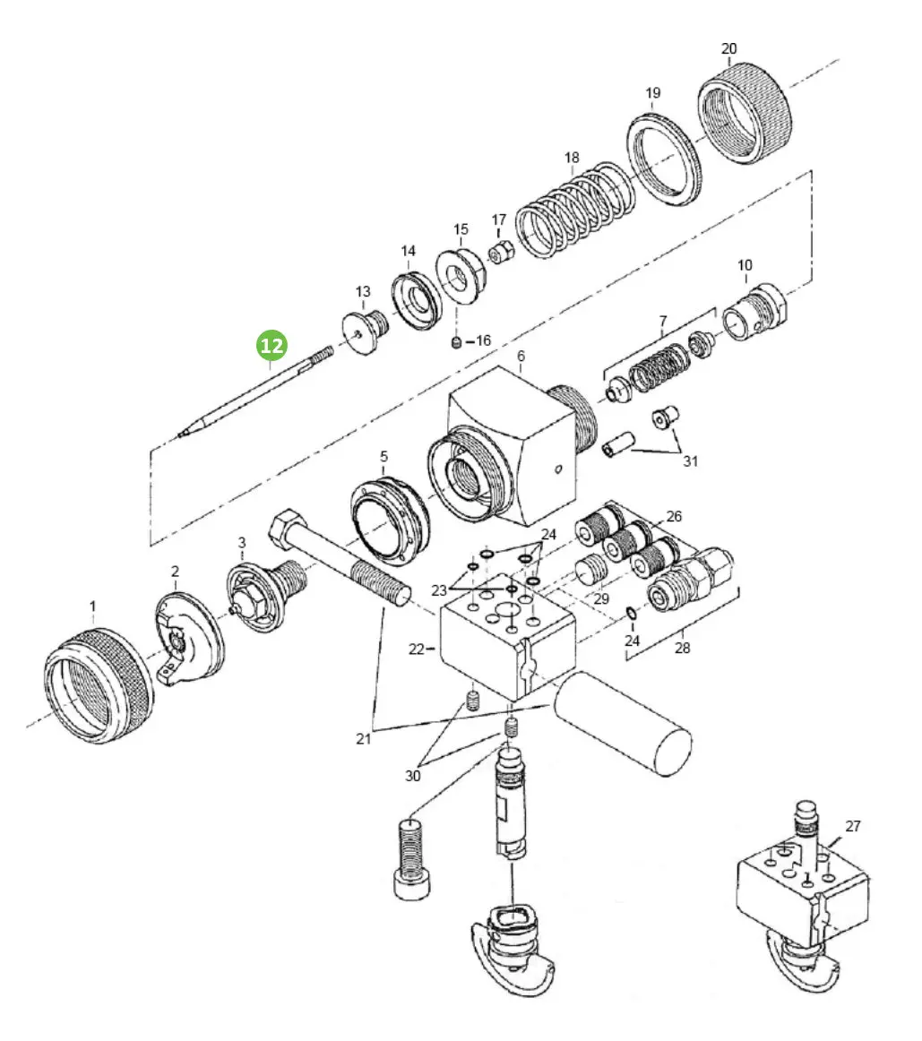 Binks T-Jga-402-Xx Fluid Needle 1