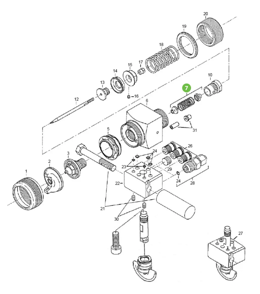 Binks Agx-7-K2 Needle Seal Kit 1