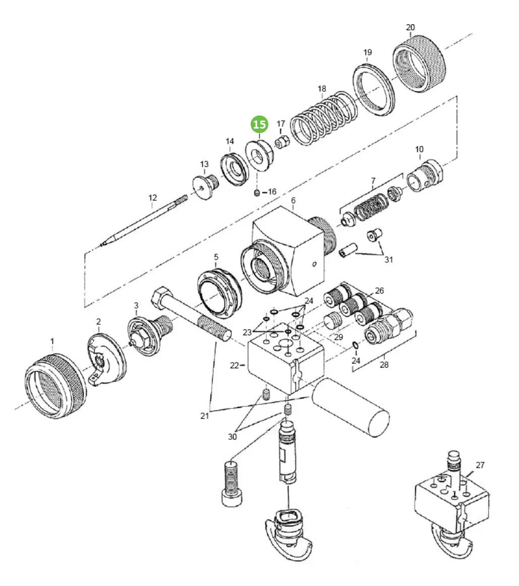 Binks T-Agb-103 Retainer 1