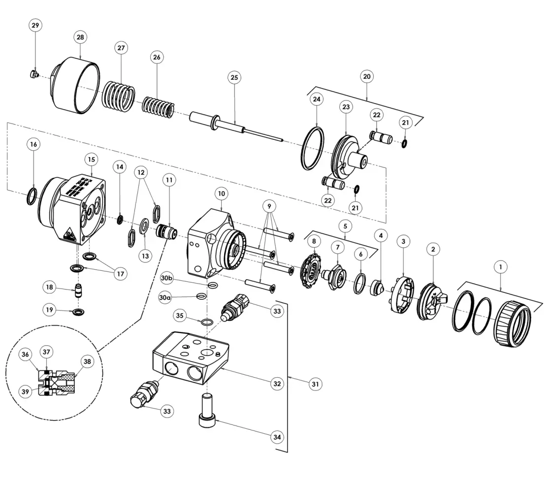 Binks Ag-363 Spare Parts 1