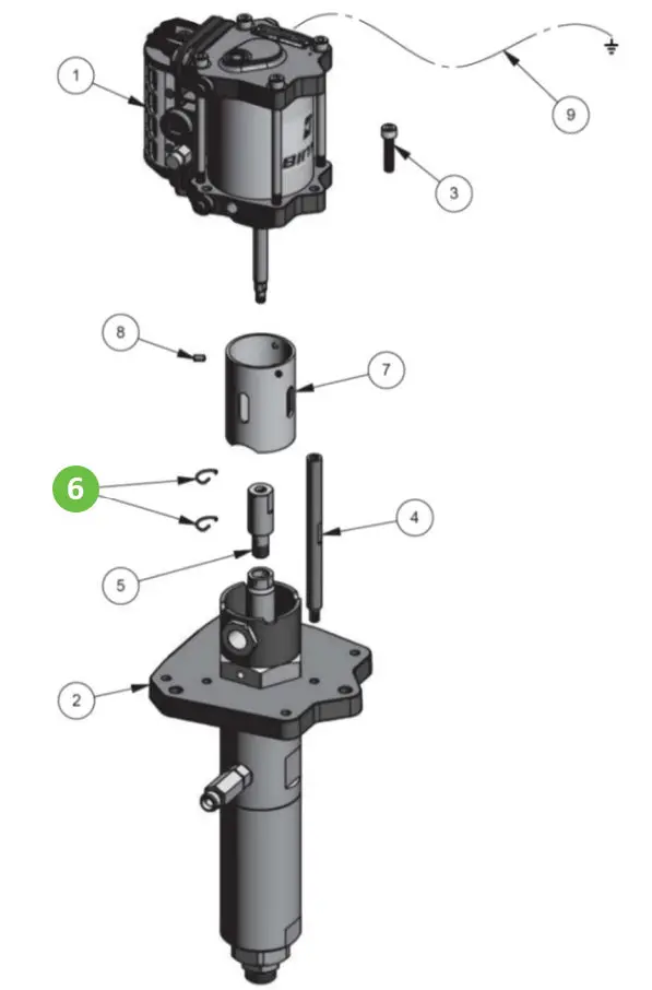 Binks 0115-010113 Locking Clip 1