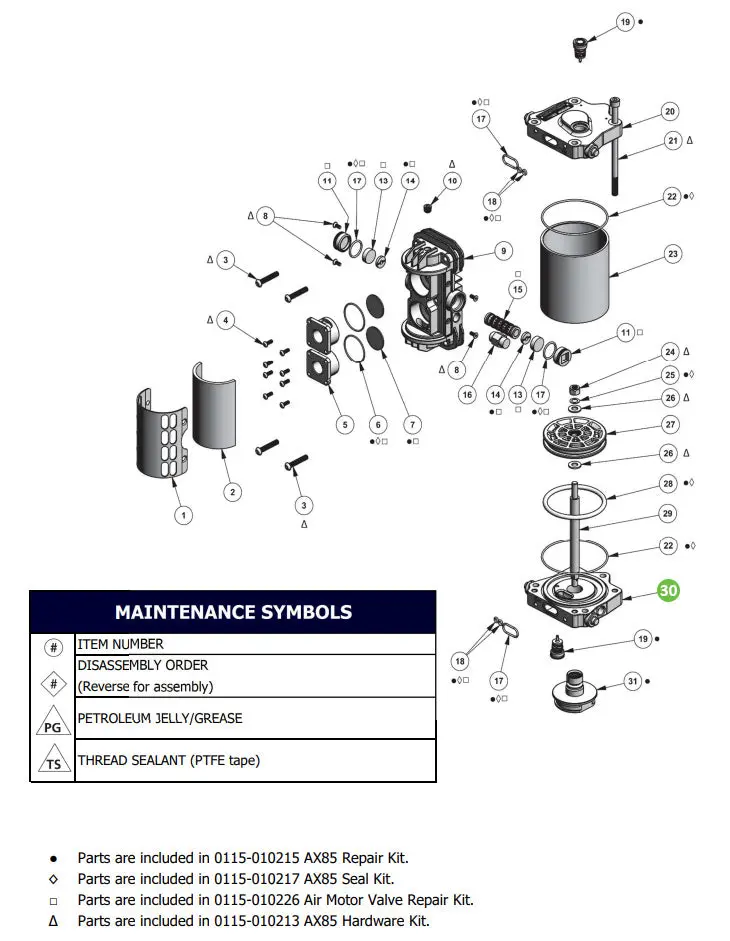 Binks 0115-010006 Lower End Cap Machining 1