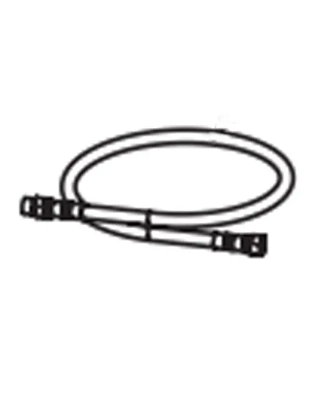 Binks 1/4" I.D. High Pressure Whip-End Fluid Hose Assemblies 1