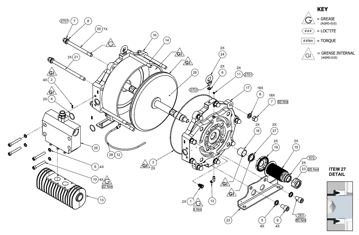 Binks Maple Pump Air Exhaust Manifold 1
