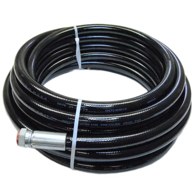 3/4” Airless Fluid Hose – Blue (7500 Psi) - 50' 1
