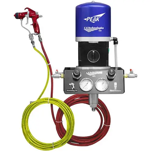 C.A. Technologies Waterbourne Air-Assist-Airless (Aaa) 14:1 Bobcat Peak Pump - Wall Model Set-Up 1