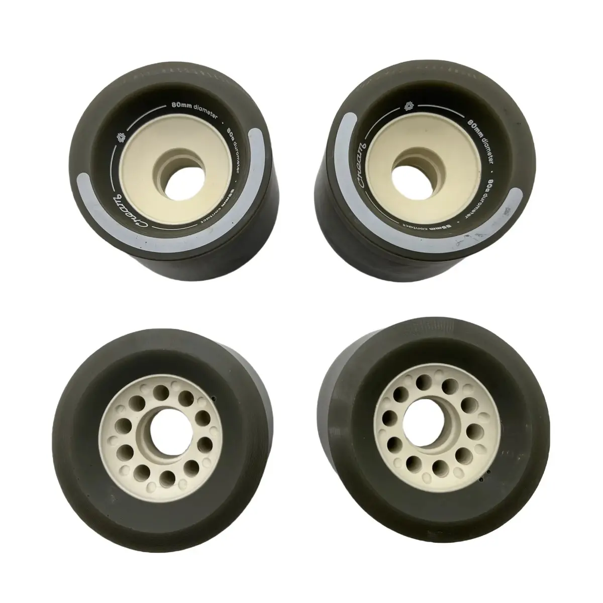 Boosted 80Mm Electric Skateboard Wheels 80A (32T Kegel Pulley Compatible) 1