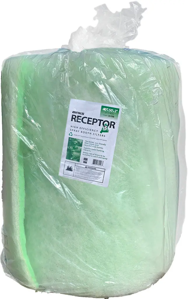 Binks Spray Booth Receptor™ Exhaust Filters 1