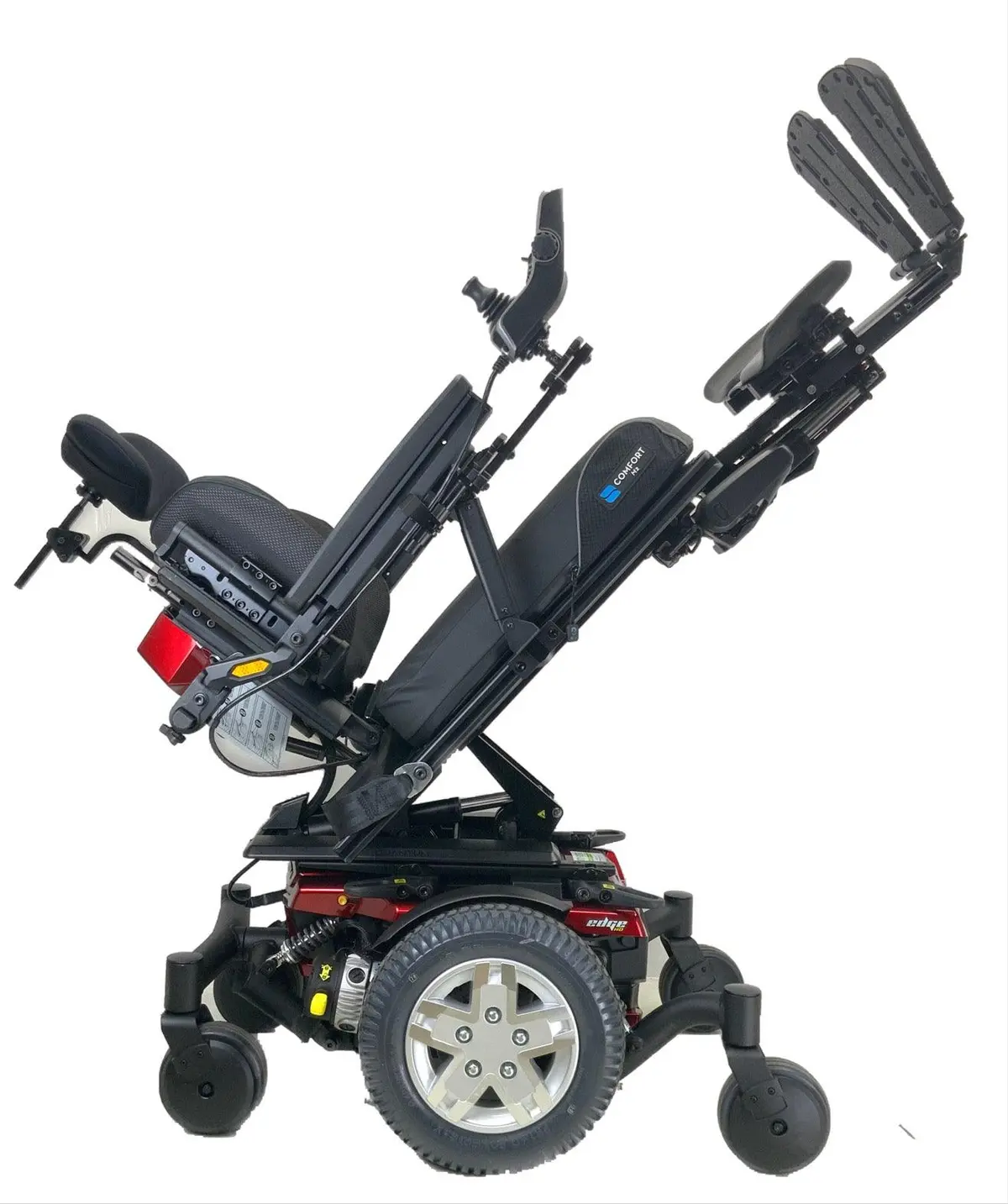 Brand New! 2020 Pride Mobility Quantum Edge Hd Bariatric Heavy Duty Rehab Power Chair | 24 X 22 Seat |  Tilt, Recline, Power Legs 1