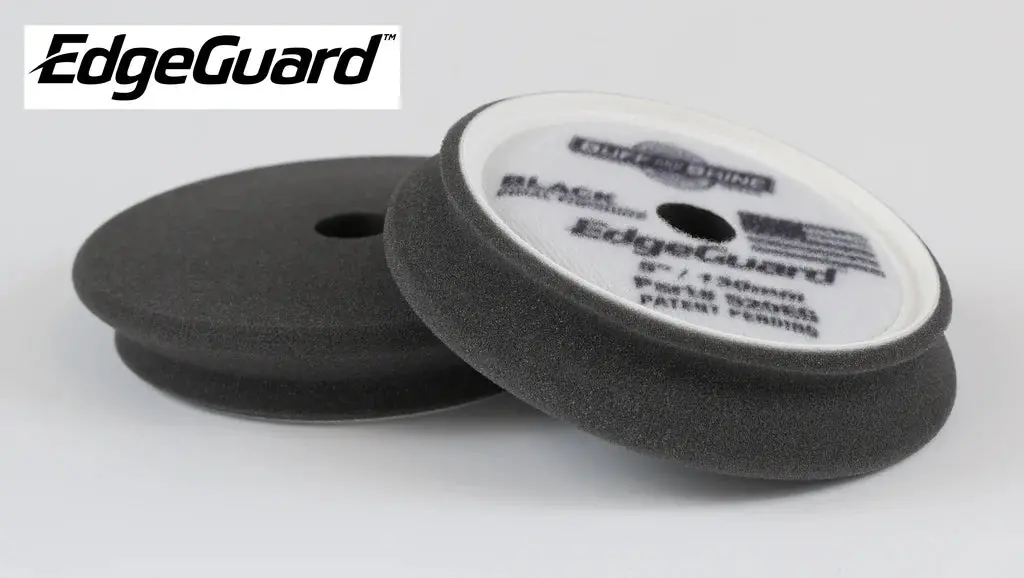 Buff And Shine Edgeguard Black Foam Pad - Finishing (3", 5", 6") 1