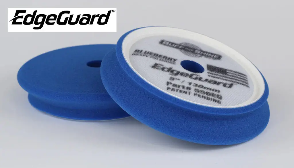 Buff And Shine Edgeguard Blueberry Foam Pad - Heavy Polishing (3", 5", 6") 1