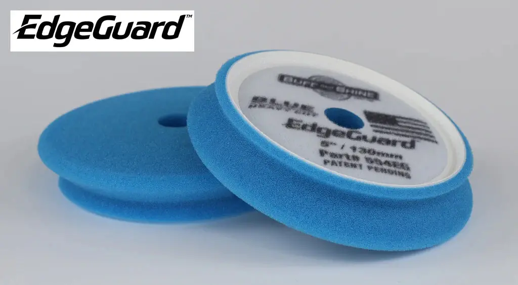 Buff And Shine Edgeguard Blue Foam Pad - Heavy Cut (3", 5", 6") 1