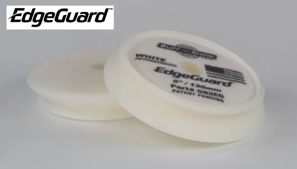 Buff And Shine Edgeguard White Foam Pad - Polishing/Finishing (3", 5", 6") 1