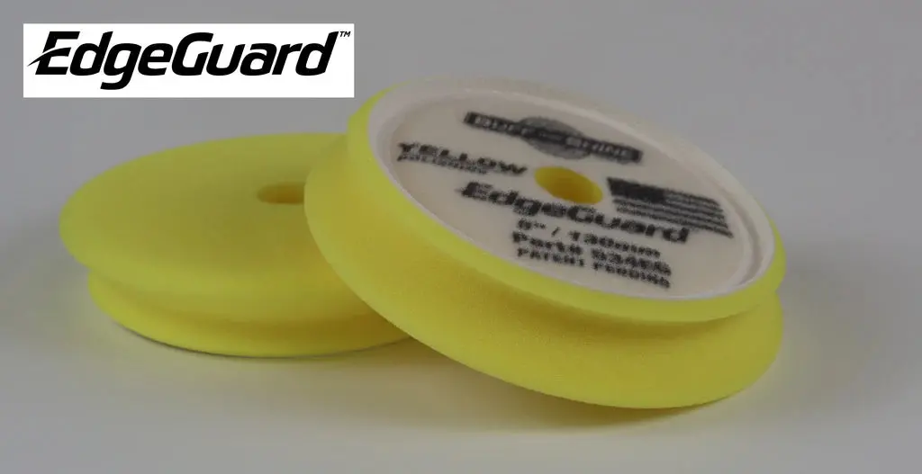 Buff And Shine Edgeguard Yellow Foam Pad - Polishing (3", 5", 6") 1
