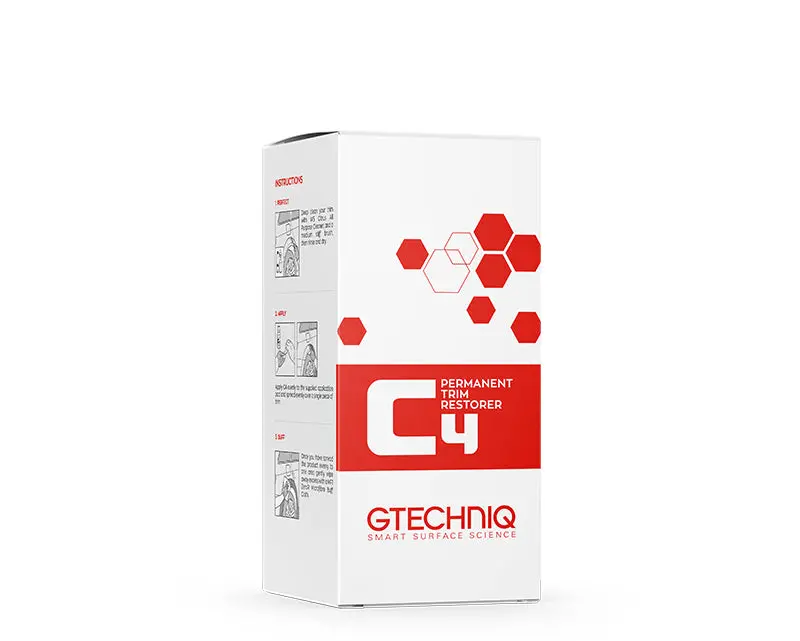 Gtechniq C4 Permanent Trim Restorer - 15Ml & 30Ml 1