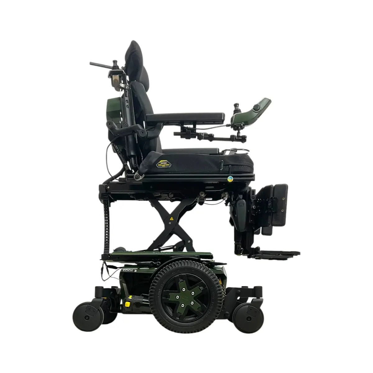 Pride Mobility Quantum Q6 Edge 3 Rehab Power Chair | Attendant Control Joystick | Ilevel Seat Elevate 1