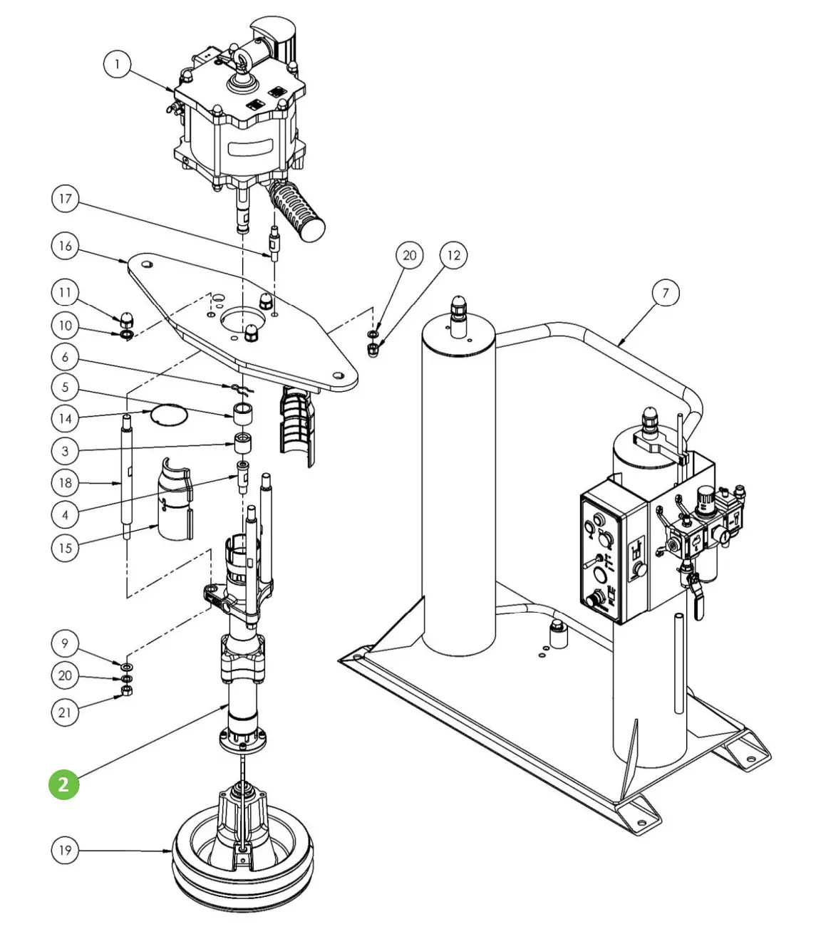 Binks Fx200pu-Smx Fluid Section For Ram Units 1