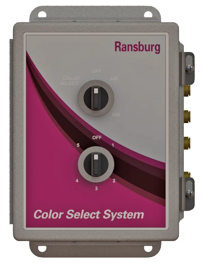 Ransburg Lpne5003-00 Color Select Box Secondary 1