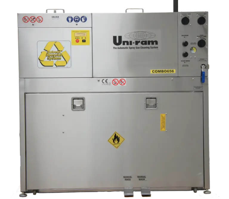 Uni-Ram Combo Spray Gun Cleaner & Solvent Recycler 1