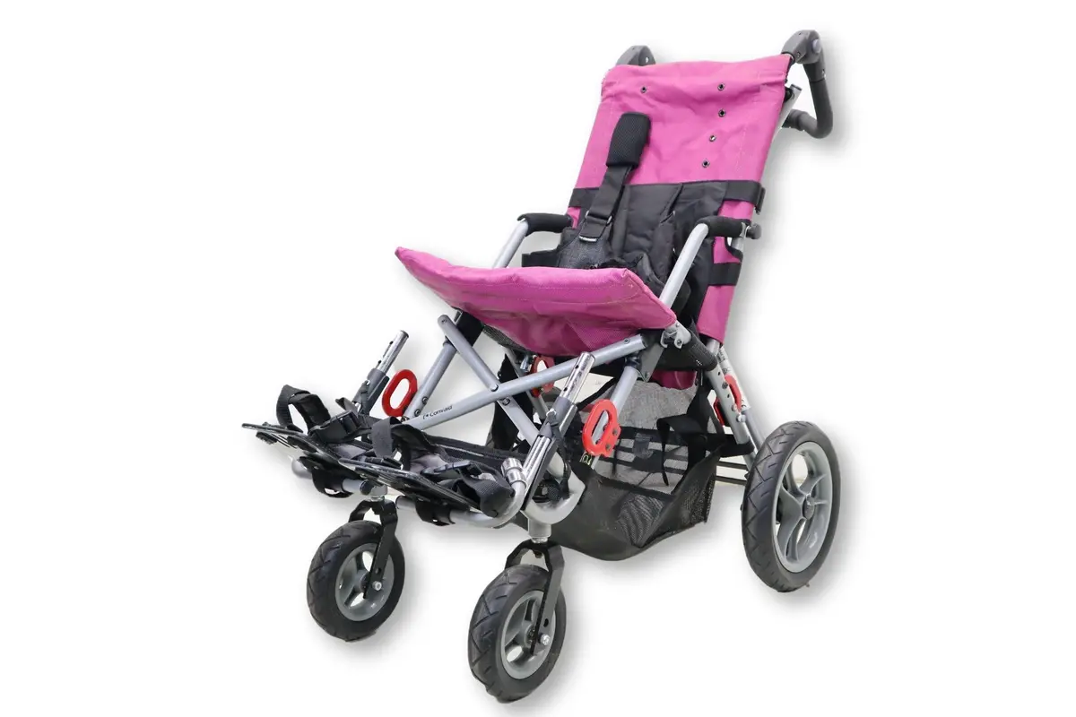 Convaid Cruiser 14 Special Needs Stroller Pediatric Wheelchair | 13" X 16" Seat | Adjustable Push Handle 1